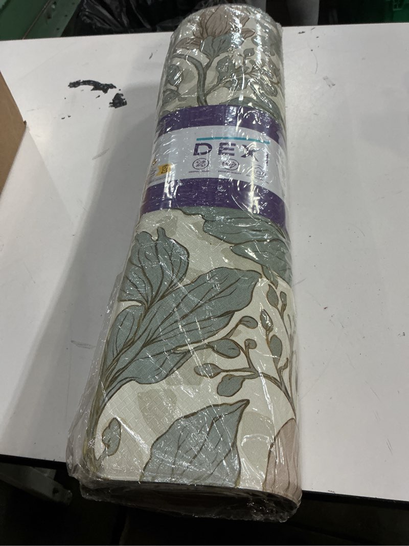 Condition photo showing New/Like New for DEXI Kitchen Mats for Floor, 23x59, Cushioned Standing Mat Anti Fatigue, Wide Waterproof Comfort Floral Padded for Laundry Room Office, Blue 59"L x 23"W x 0.4"Th Blue