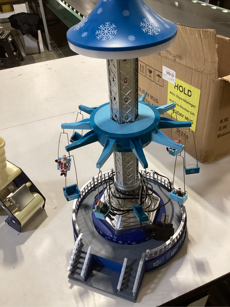 Condition photo showing As Is for Carole Towne Carole Towne Lighted Musical Building