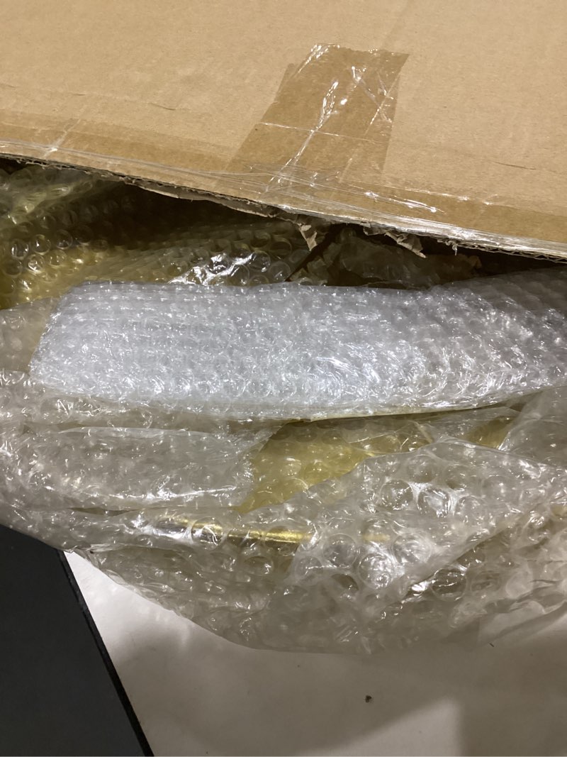 wenqik gold cake stand, 18 inch large metal round cupcake dessert stand with cake knife and server w