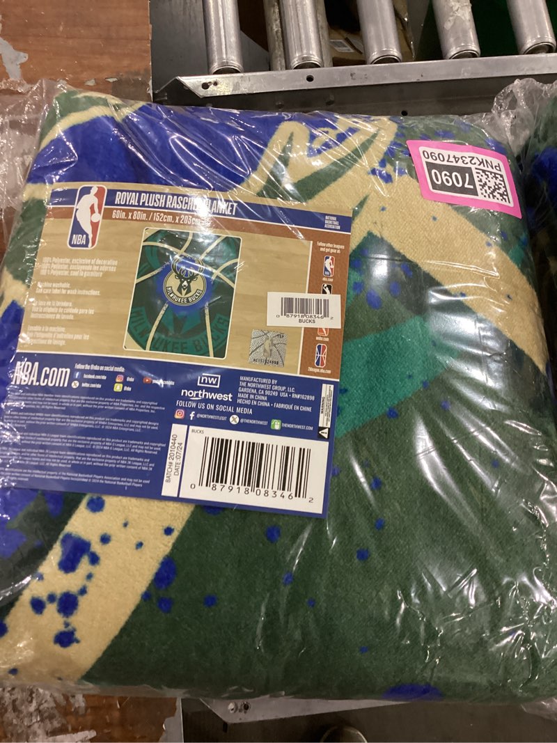 Royal plush raschel blanket