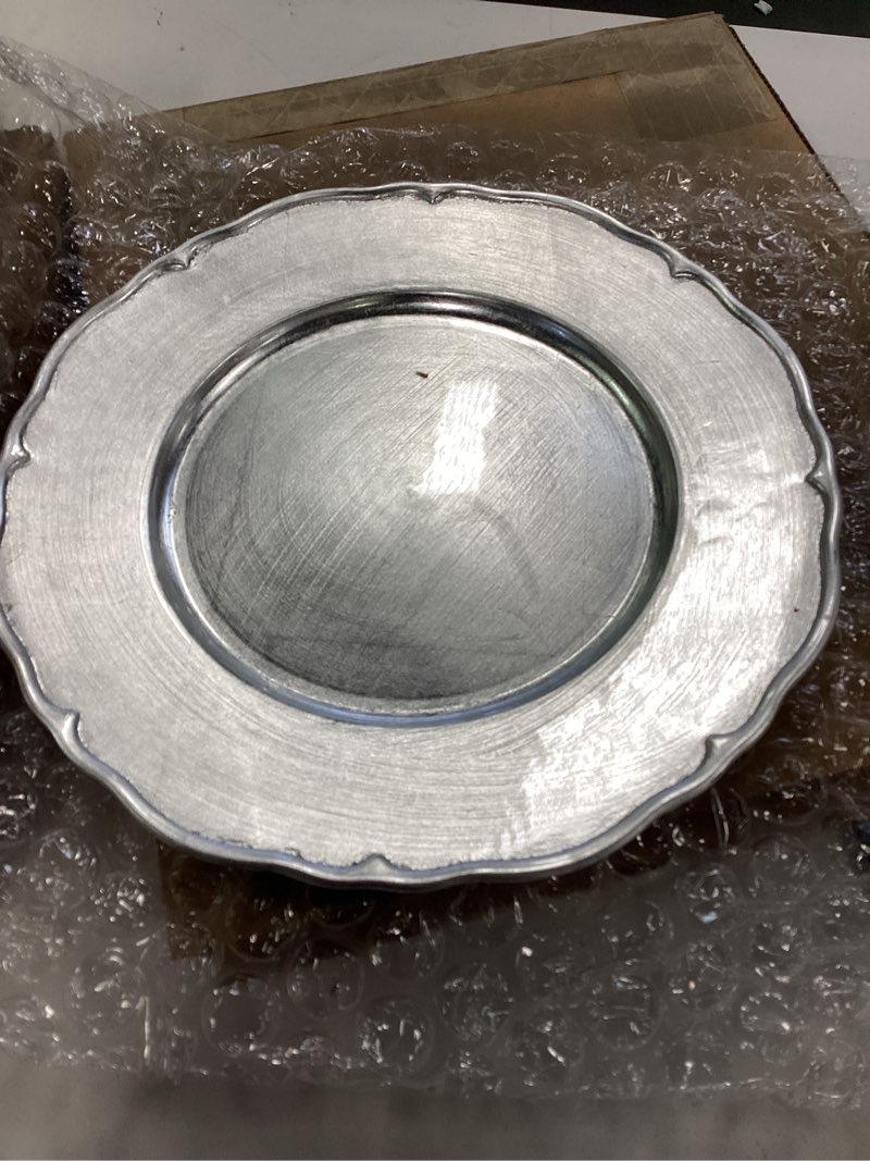 MEL CHARGER PLATE 13"D