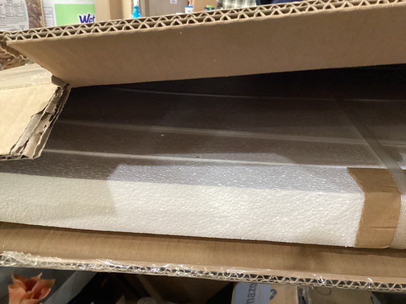 Condition photo showing New/Like New for Gold Arched Mirror, 24"x36" Ornate Baroque Mirrors, Antique Carved Mantel Mirrors, Traditional Vintage Decorative Mirror for Living Room Fireplace Bathroom Bedroom Entryway 36"L x 24"W Gold Vintage