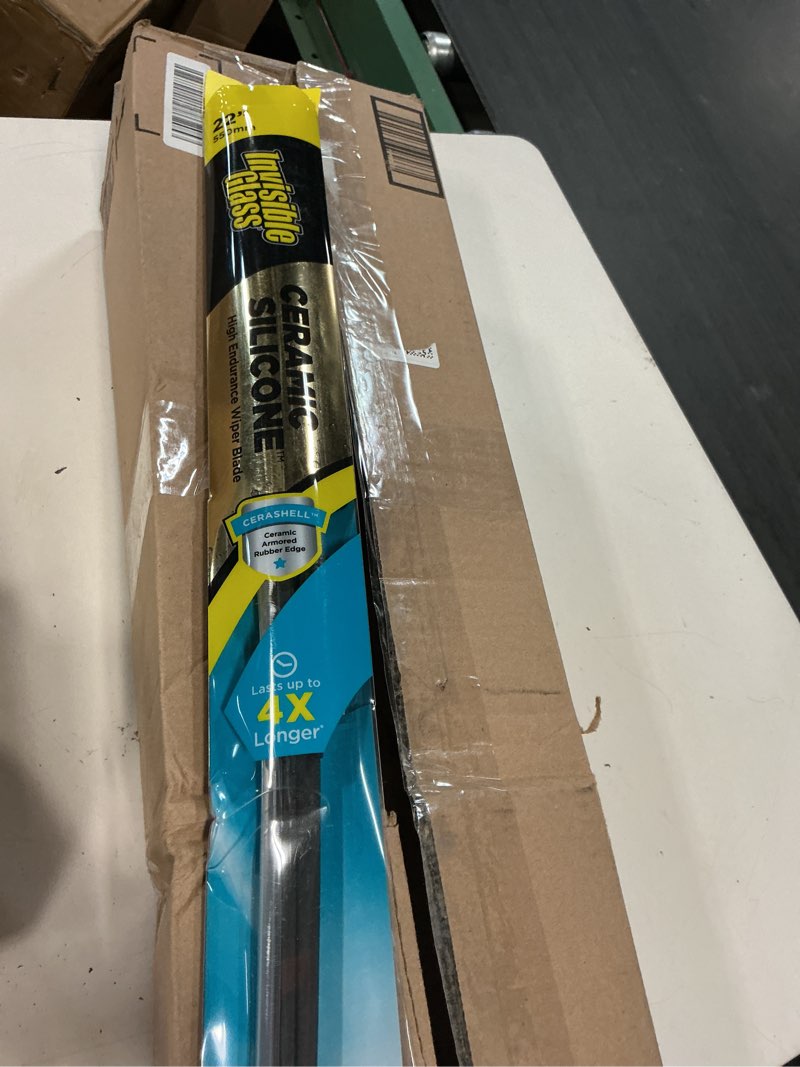 Condition photo showing Good Condition for invisible glass csb22 ceramic silicone 22" premium all-season windshield wiper blade – automotive replacement beam blade with hydroguard water repellent coating for quiet, streak-free performance