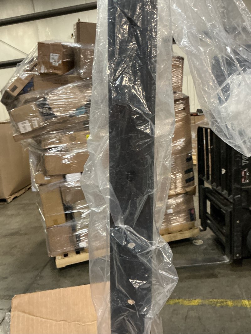 Condition photo showing Good Condition for blika 2 pack 36" side mount stair cable railing post for 25-35 degrees stair, stainless steel, right side fascia mount stair railing post for cable railing kit, black powder coated side mount post 36"x2"x2" right stair post-2 pack