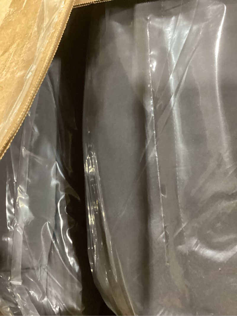 Condition photo showing As Is for 4 Pack Adirondack Chair Cushion, Waterproof Rocking Chair Cushion - Fade Resistant Patio Furniture Cushions, Thickened Patio Chair Pad for Outdoor and Indoor, 49x20x5 Inch Dark Grey 4-pack Adirondack Chair Cushion