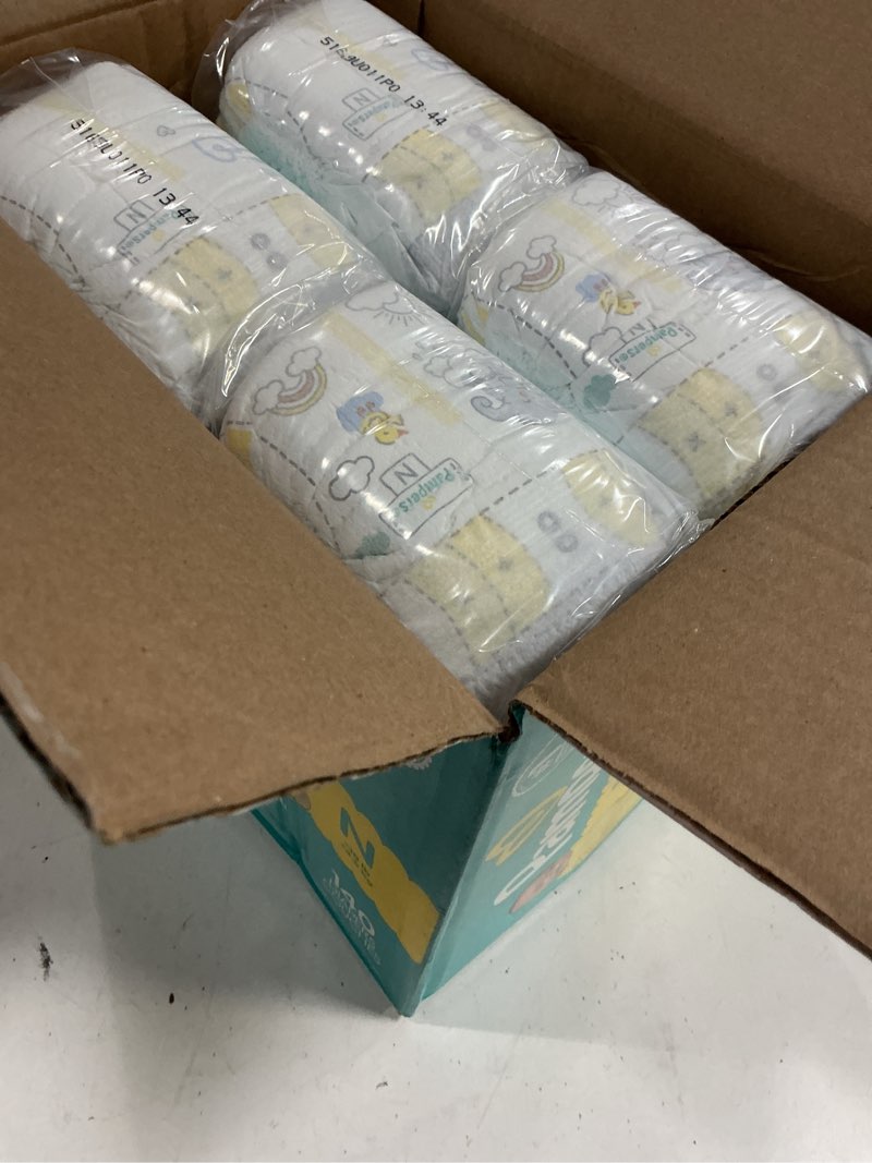Condition photo showing New/Like New for (size:0)pampers swaddlers diapers, size 0 (up to 10 lbs), 140 count, absorbent, keeps baby dry and comfortable, skin safe disposable baby diaper (packaging may vary) newborn 140