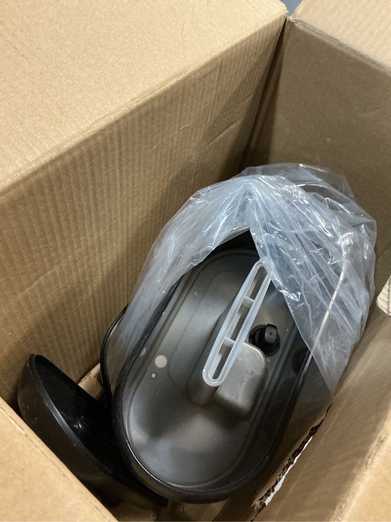 Condition photo showing As Is for DREO 6L Humidifiers for Bedroom, Smart Warm & Cool Mist for Large Room, 60Hr Quiet Runtime for Baby, Plant, Humidity Sensor, Indicator Light, 12H Timer, Google/Alexa, HM713S Silver
