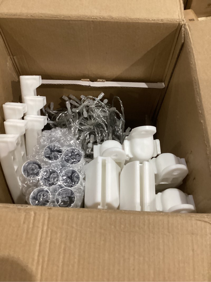 Condition photo showing As Is for Brightown 12FT Outdoor Christmas Cone Tree Light, 443 LED Music Sync with Smart APP, Remote and Loca