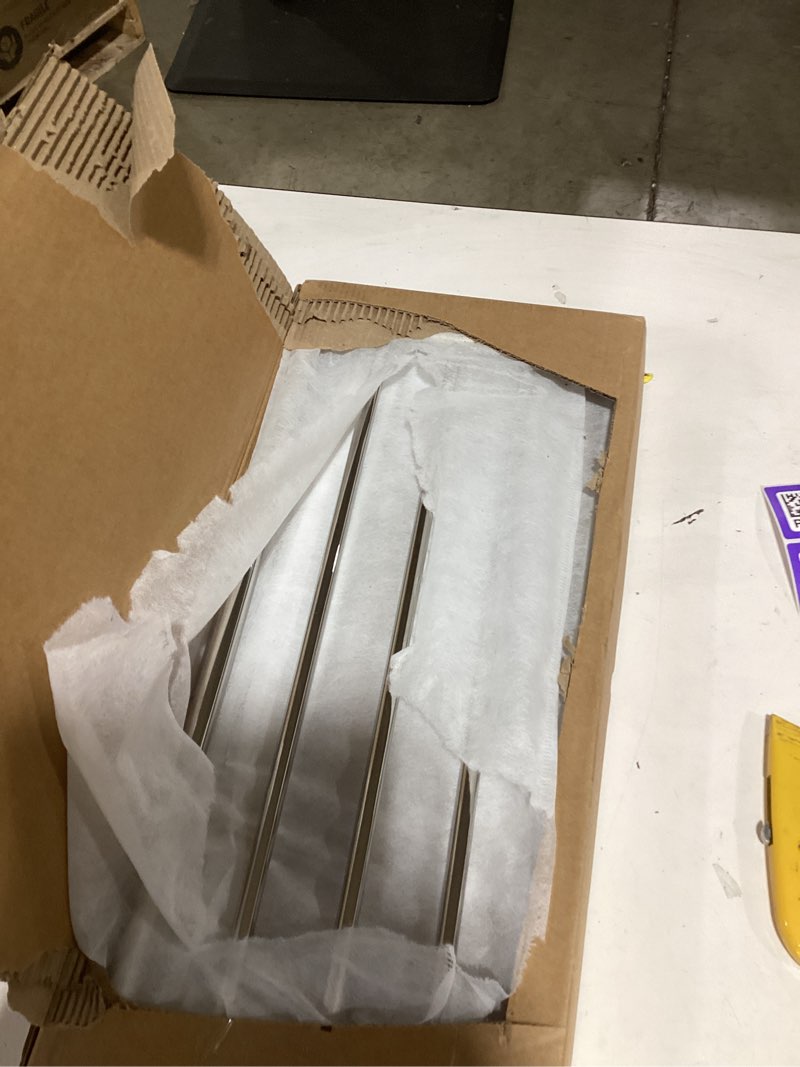 Condition photo showing New/Like New for Towel Rack for Bathroom, DEWVIE 23 Inch Tower Holder with Tower Bars, SUS 304 Stainless Steel Lavatory Bath Towel Shelf Towel Hanger Wall Mount, 3-Tier (Brushed Nickel) Brushed Nickel 23 Inch 3 Tier