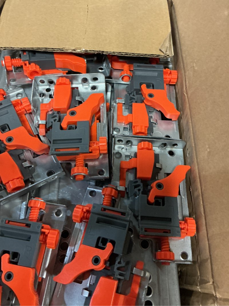 Condition photo showing Good Condition for 6 pairs of 12 inch undermount soft close drawer slides full extension concealed drawer rails with mounting screws,3d locking device and brackets