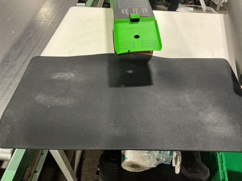 Condition photo showing As Is for Razer Goliathus Chroma 3XL Gaming Mouse Pad: Micro-Textured Cloth Surface - Large to Cover Desk Setup - Chroma RGB - Optimized for All Sensitivity Settings and Sensors - Non-Slip Rubber Base