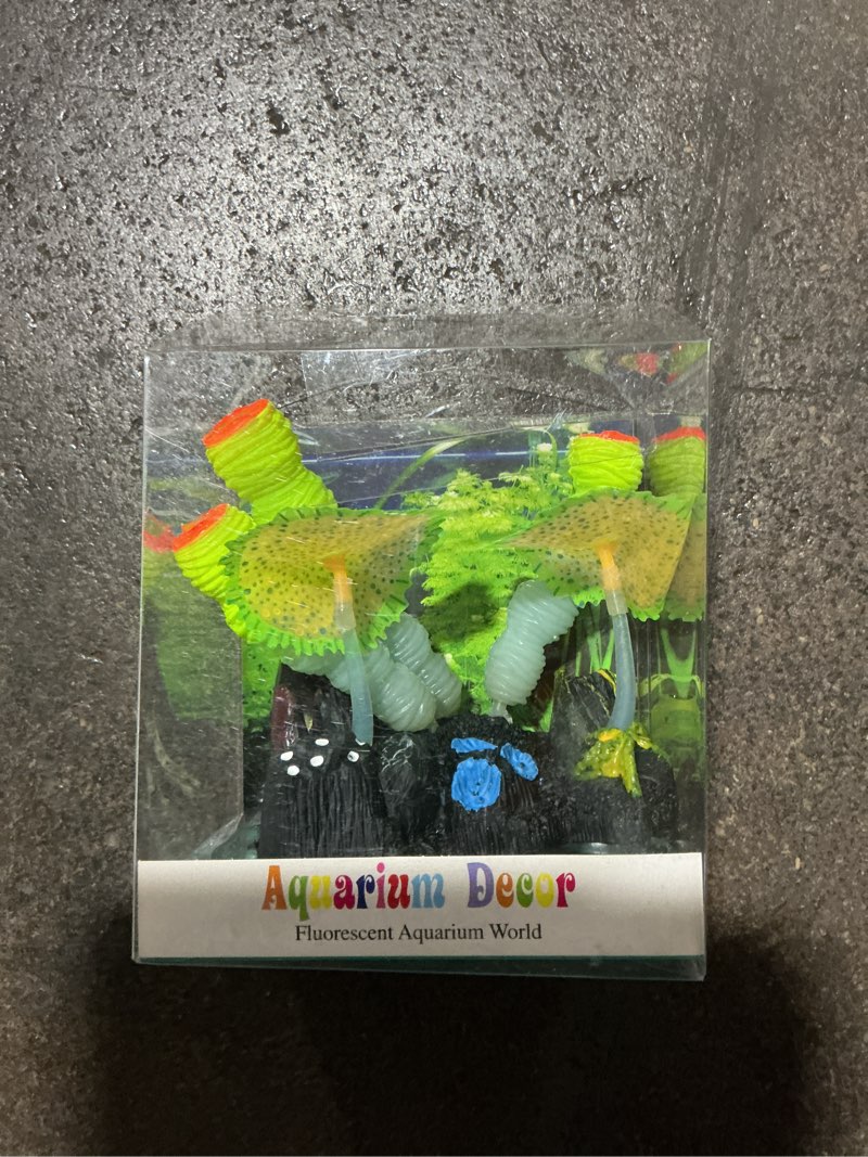 Condition photo showing Good Condition for (Similar to stock photo) Uniclife Glowing Effect Artificial Mushroom Aquarium Plant Decor Ornament Decoration for Fish Tank Landscape