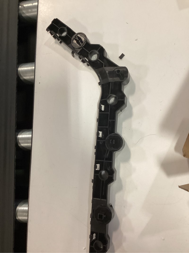 Condition photo showing As Is for yhtauto rear right passenger side bumper cover support rail compatible with nissan altima 2016-2018, bumper bracket rear passenger side