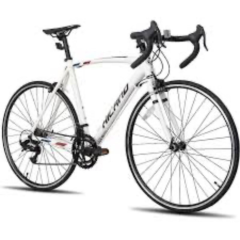 HH HILAND 700C Road Bike, 14 Speeds Sport Bike, Light Weight Aluminum Frame, Racing Bike for Men Wom
