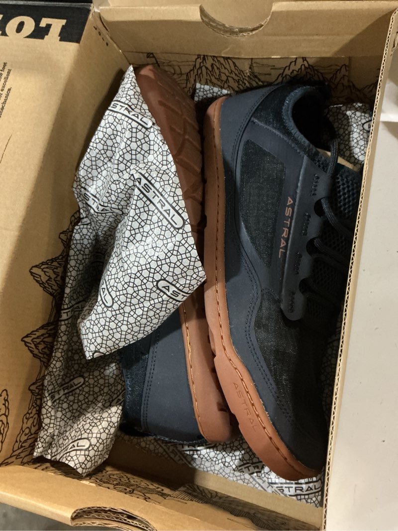 Condition photo showing New/Like New for astral men's loyak shoes - barefoot, quick-drying, minimalist sneaker for casual wear, water sports, travel, & hiking size 8
