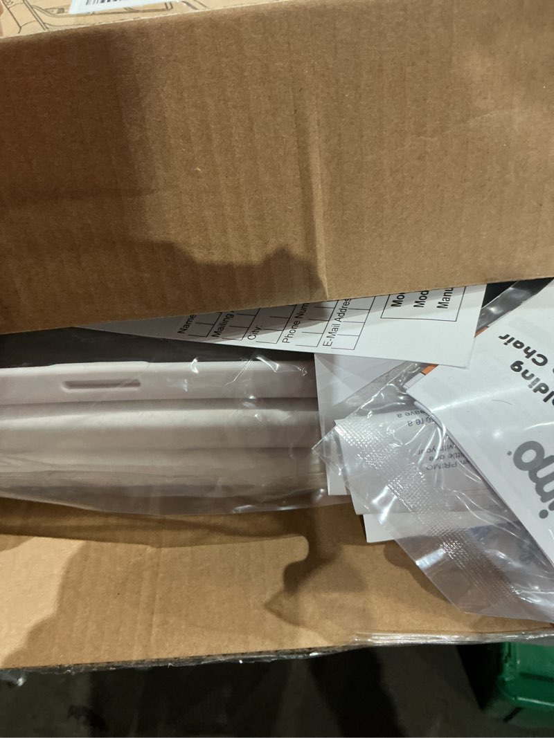 Condition photo showing Good Condition for primo popup folding high chair for baby age 6 to 36 months - taupe folding beach style high chair with removable dishwasher safe tray, 3pt safety harness, leatherette seat - space saving design