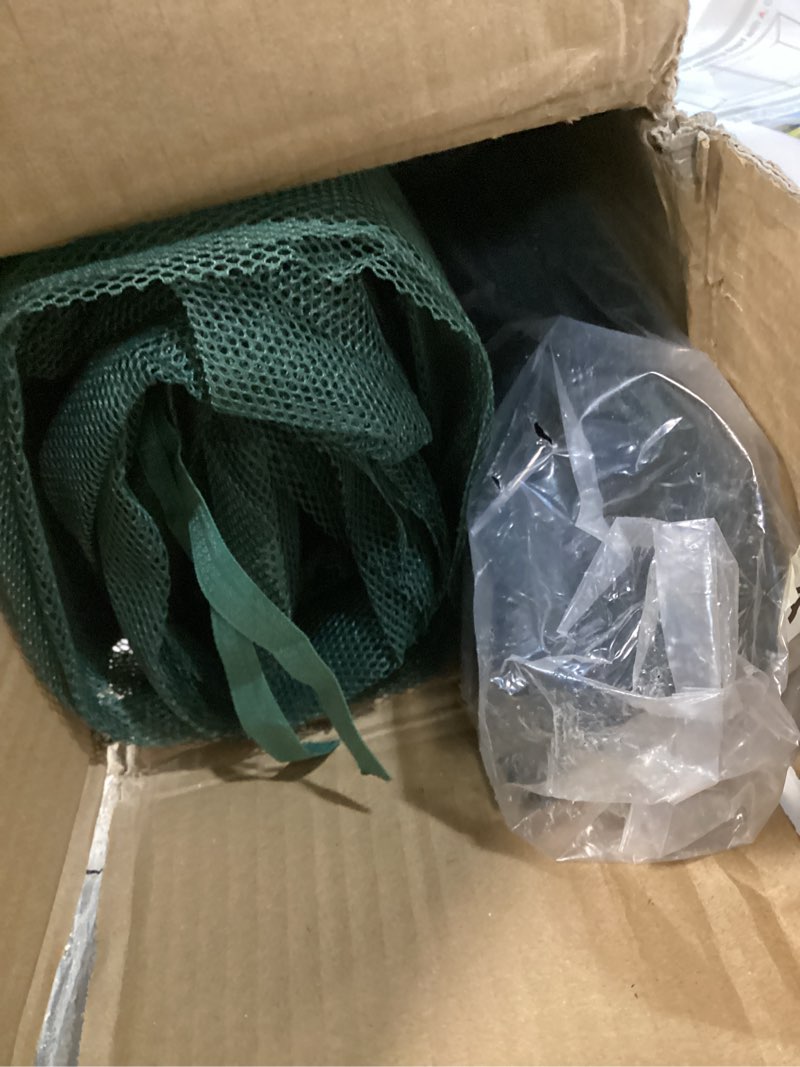 Condition photo showing Good Condition for crop cage plant protection tent 5 x 10 x 6.5 feet, easy to install protection garden cages, crop cages with storage bag suitable for garden patio lawn