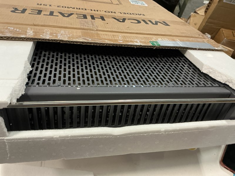 Condition photo showing Good Condition for Uthfy 35 Inch Convection Space Heaters for Indoor Use, 1500W Electric Heater for Large Room, 3 Sides Heating, 12H Timer, Thermostat, ECO, Remote, Wheel, Tip-Over & Overheat Protection