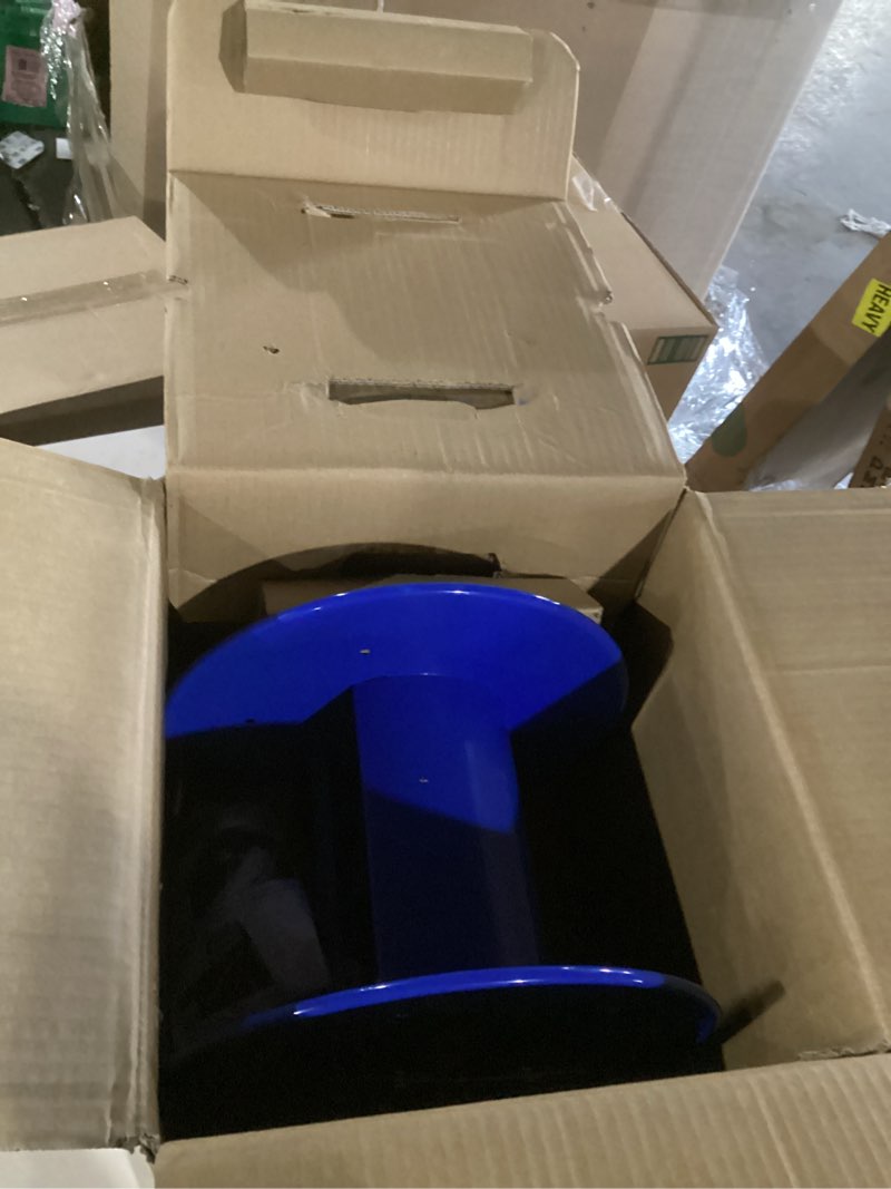 Condition photo showing Good Condition for mekoh pressure washer hose reel 100ftx3/8”, 200ftx1/4” manual power washer hose reel with m22 14mm fitting,4500psi heavy duty hose reel for water,high pressure metal reel with wall/van/trailer mount
