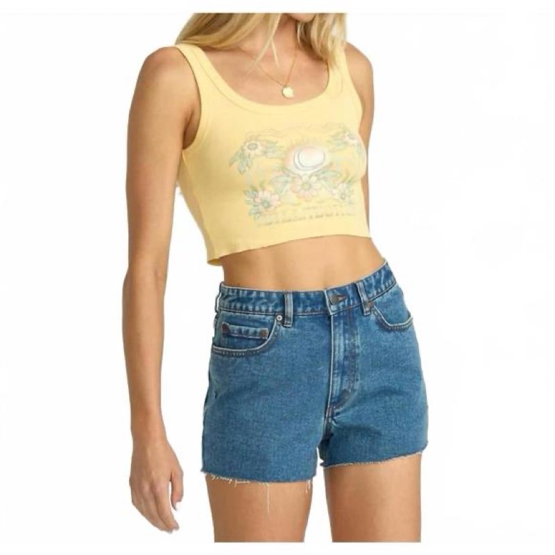 Billabong Women's High Tides DNM Shrt Deep Sea 29