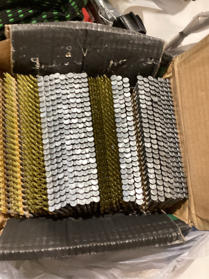 Condition photo showing Good Condition for metabo hpt 2-in x 0.113-in 21-degree hot-dipped galvanized ring shank collated framing nails (1000-per box)