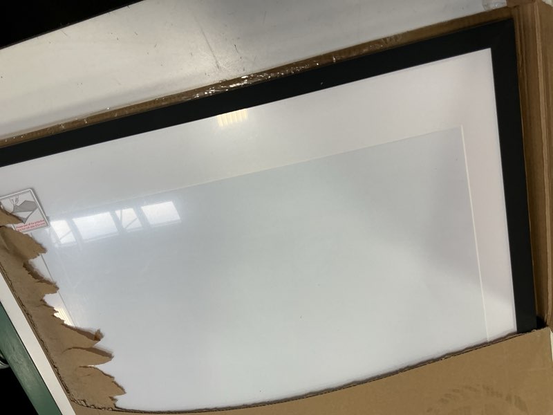 Condition photo showing Good Condition for upsimples 18x24 Picture Frame, Display Pictures 16x20 with Mat or 18 x 24 Without, Wall Hanging Poster Frames, Black, 1 Pack Black 18x24