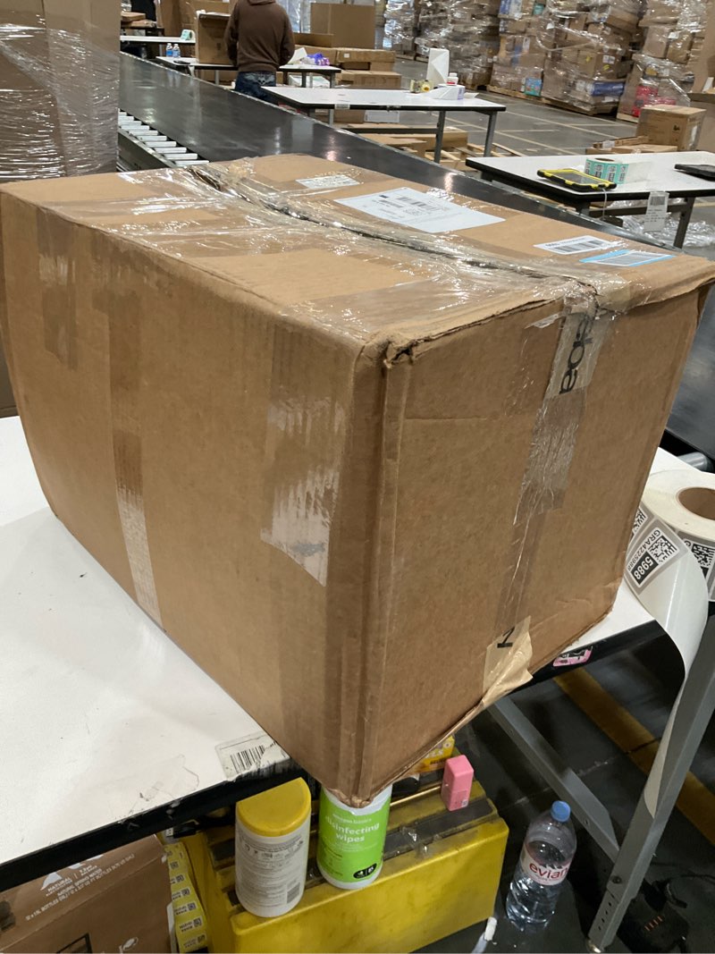 Condition photo showing As Is for White felt chair