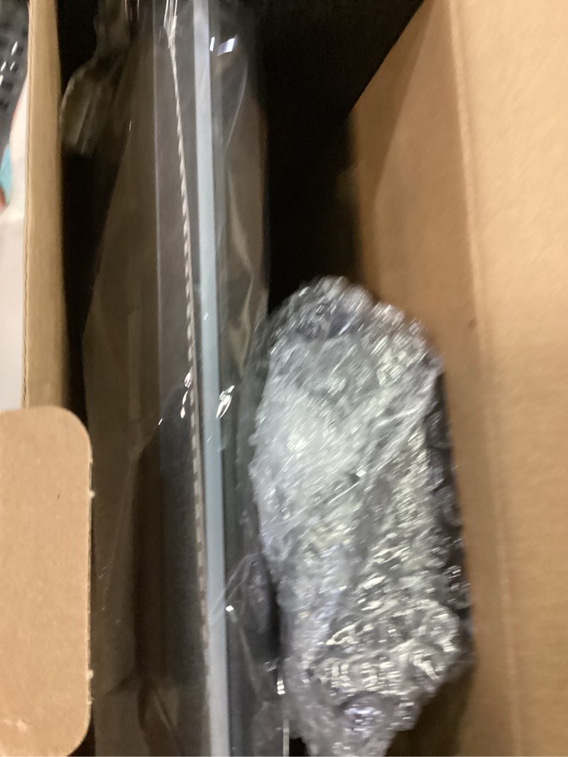 Condition photo showing New/Like New for llano v12 gaming laptop cooling pad, rgb laptop cooler, laptop cooling fan stand with 5.5 inch powerful turbofan, for 15.6-19in laptop, adjustable speed, dustproof, 3-port usb hub, black (rgb) v12 black (hub+rgb)