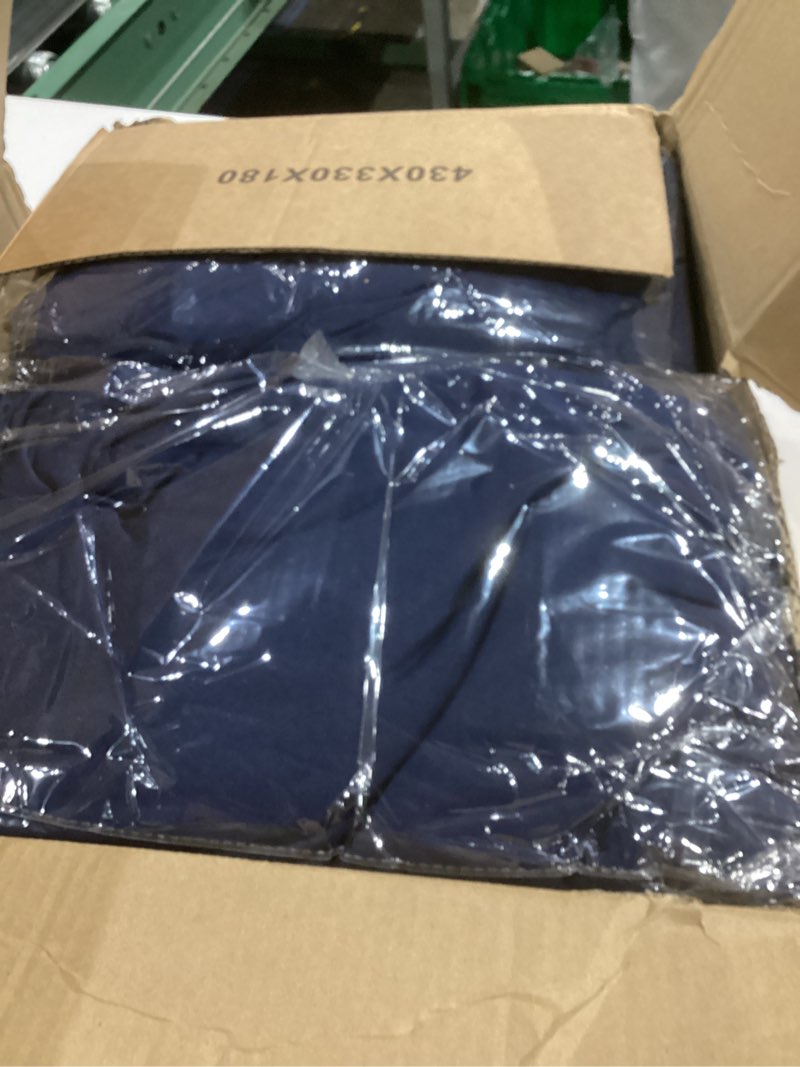 Condition photo showing Good Condition for HolidayIdeas Spandex Tablecloth 6 Pack Navy Fitted Round Stretch Table Skirts 60 Inch for 5ft Folding Table,Wrinkle-Free Floor Length Tablecloths for Parties, Banquets Events Navy 60R Inch| 6 Pack