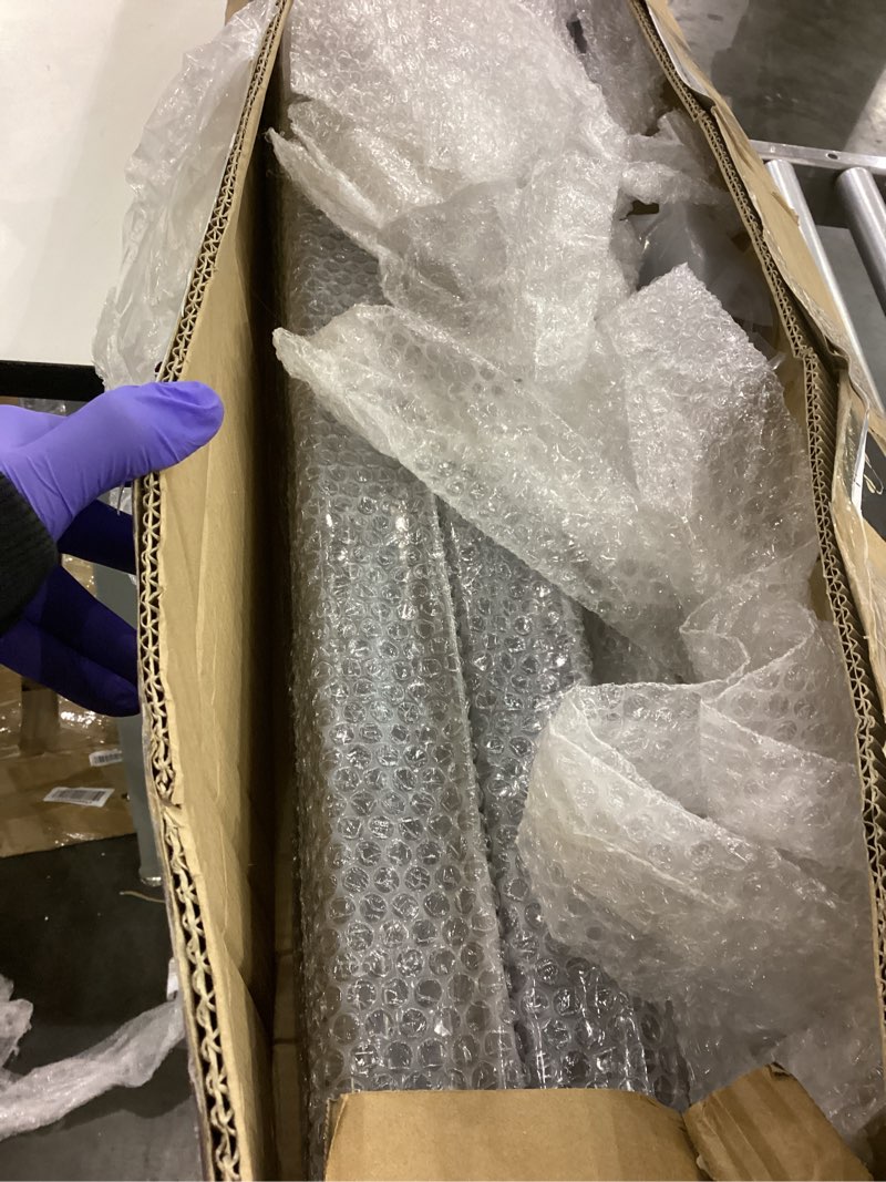 Condition photo showing As Is for Muzata 15-20FT Modular Black Side Mount Cable Railing Kit 42 Inch 4 Level Post Kit Complete Set Cable Railing System for Decks Length Adjustable with Paper User Guide (No Handrail) RWF2 BH4L