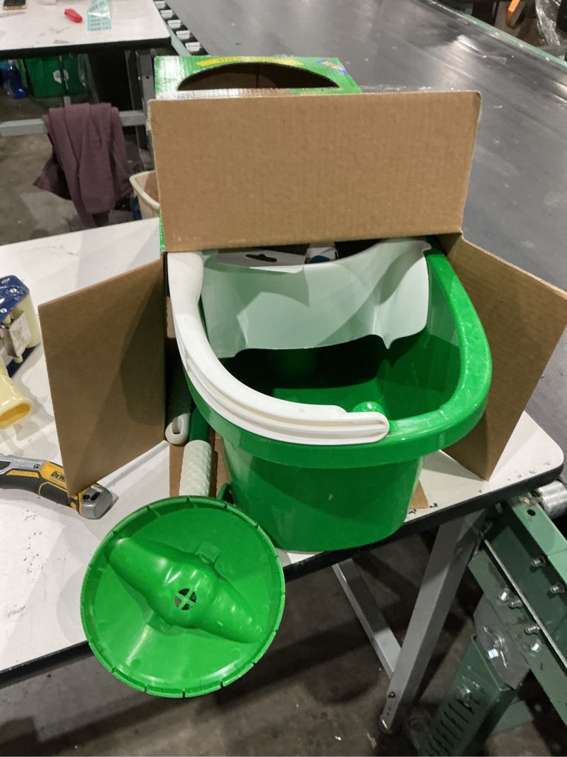 Condition photo showing As Is for libman tornado spin mop system