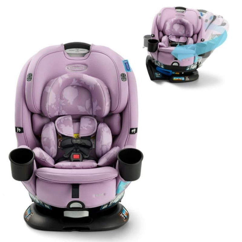 Graco Turn2Me 3-in-1 Convertible Car, lilac mod