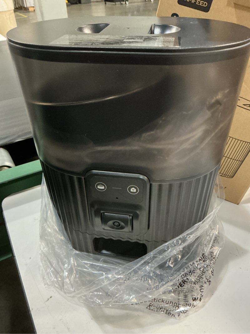 Condition photo showing Good Condition for papifeed automatic cat feeder with camera, 3l cat food dispenser with app, 2.4g wifi timed cat feeder for dry food, 2-way audio, smart pet feeder for small dog, 10 meals/day, 6 portions/meal