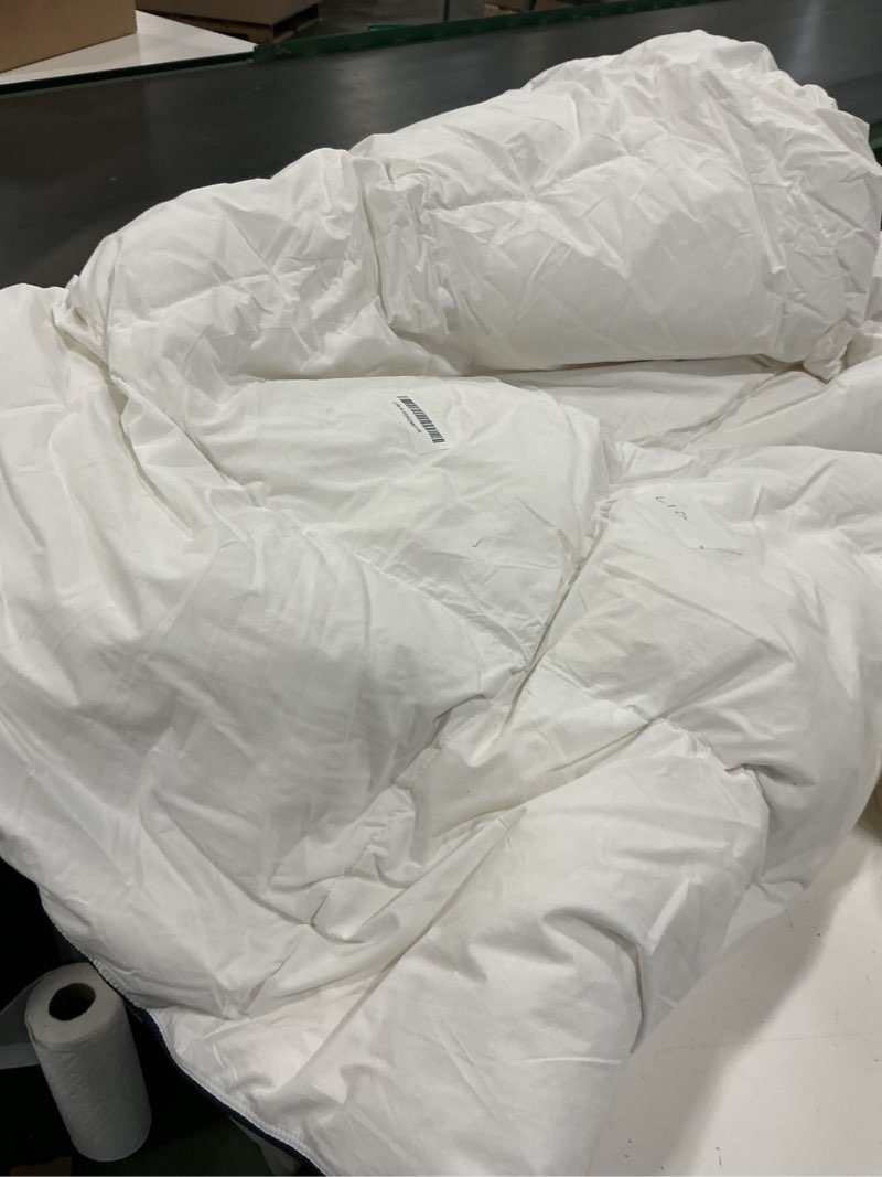 Richtry Goose Feather Down Fiber Cotton Comforter Full Size, Ultra-Soft Duvet Insert, Hotel Collecti