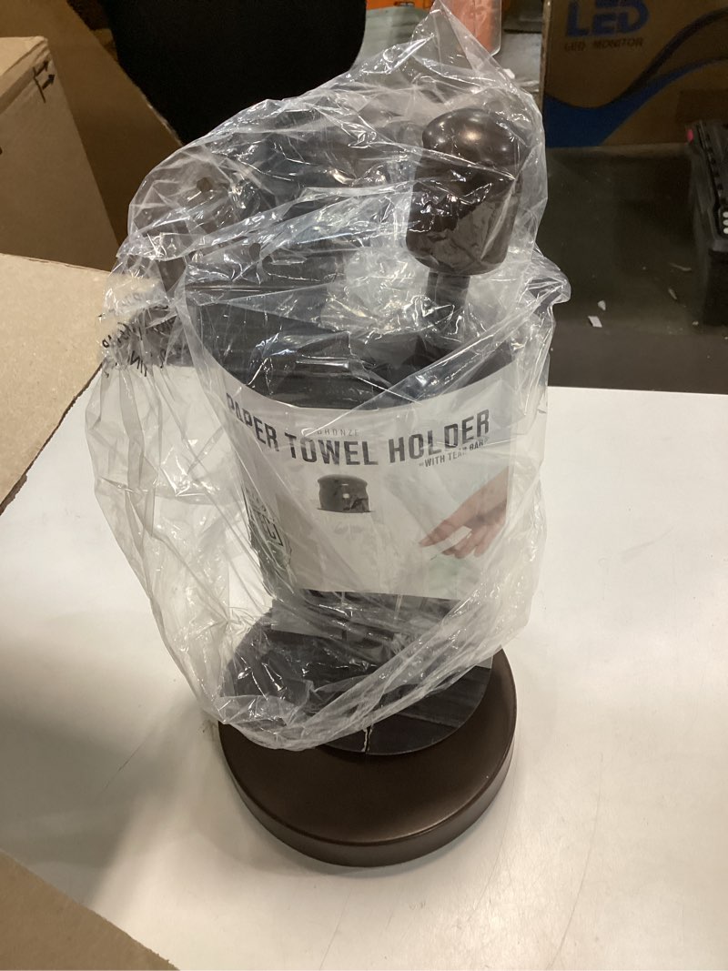 Condition photo showing Good Condition for Kamenstein Perfect Tear Paper Towel Holder, 13-Inch, Bronze Bronze Holder