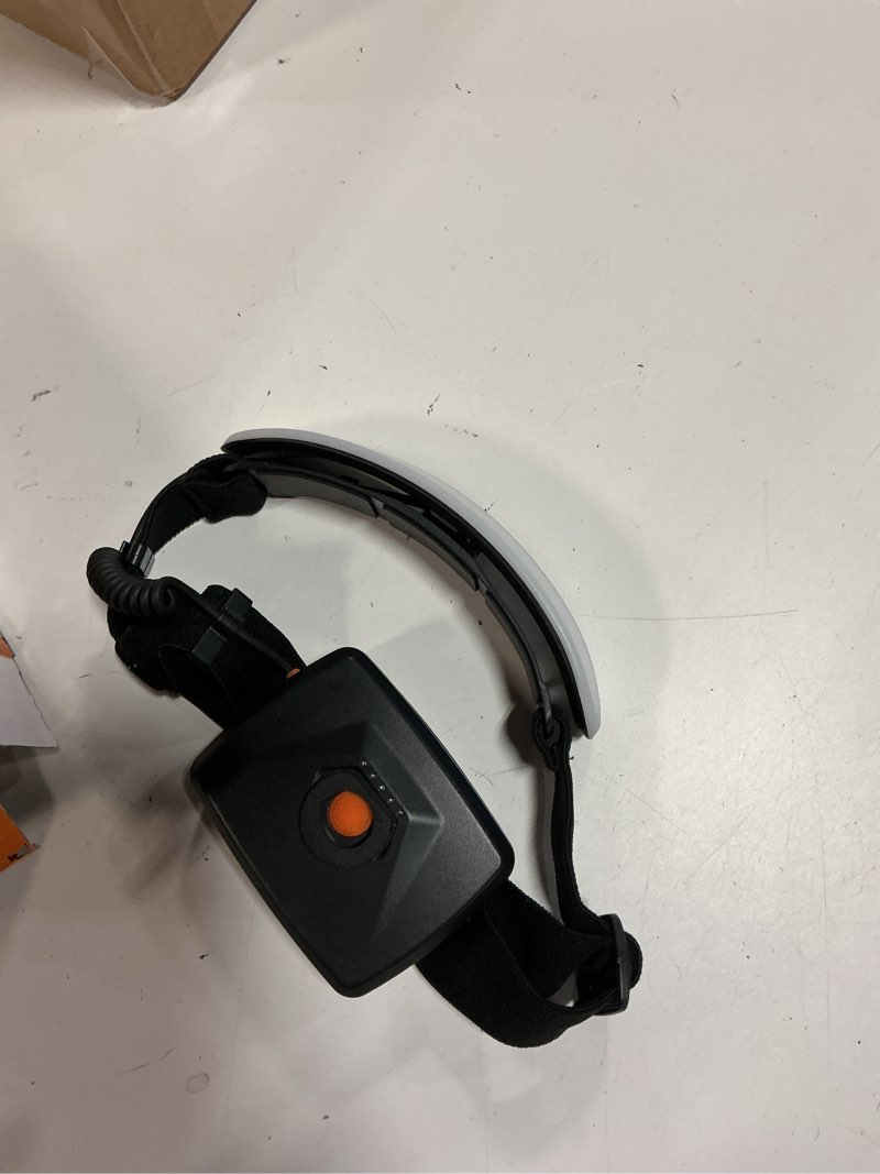 Condition photo showing As Is for svsviio headlamp rechargeable pro+,7500mah 1500 lumen super bright 230°beam led head lamp,head lights for forehead,3 modes,ipx6 headlamps for adults camping/mechanic/hard hat
