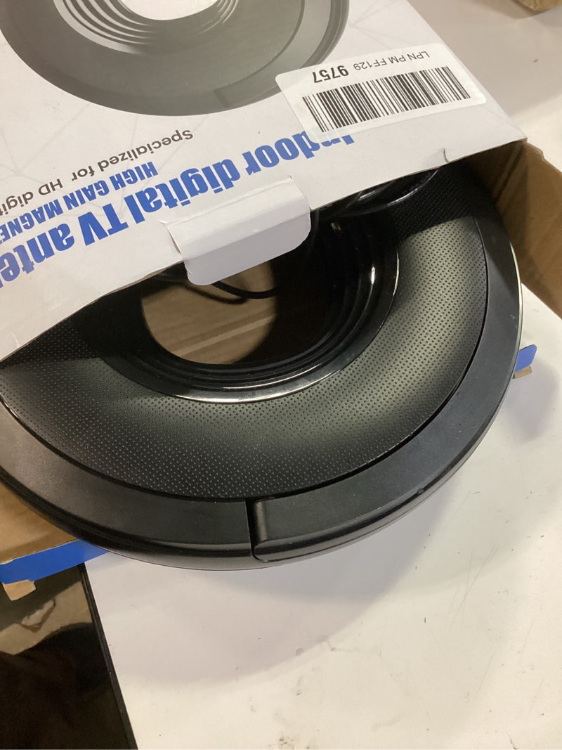 Condition photo showing As Is for 2025 TV Antenna Indoor for Local Channels, Antenna for Smart TV 360° Reception,Digital Antenna for Long Range Reception and All Smart/Old TVs, Supports 4K 1080P HD VHF UHF AN-4006