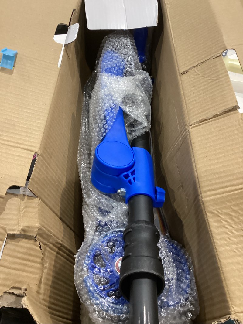 Condition photo showing As Is for Hurtle 3-Wheeled Scooter for Kids - Wheel LED Lights, Adjustable Lean-to-Steer Handlebar, and Foldable Seat - Sit or Stand Ride with Brake for Boys and Girls Ages 1-14 Years Old