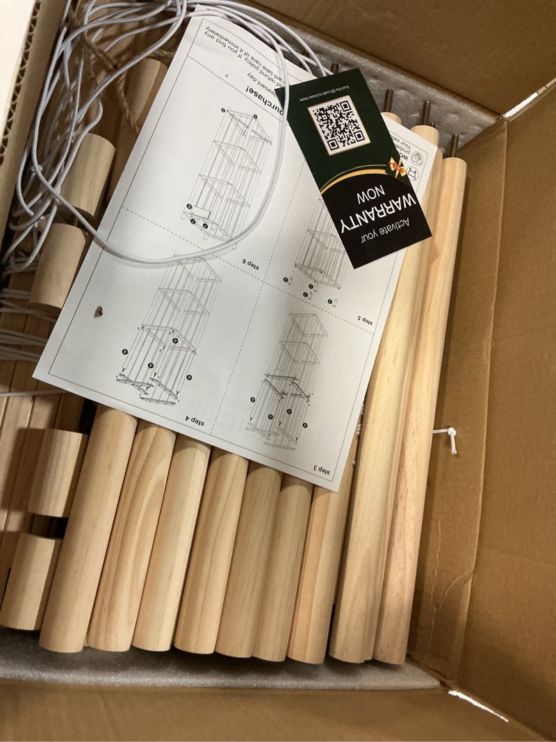 Condition photo showing Good Condition for Stuffed Animal Storage & Organizer, Wooden Cute Zoo Toy Holder for Toddler Rooms, Playrooms & Bedrooms Natural