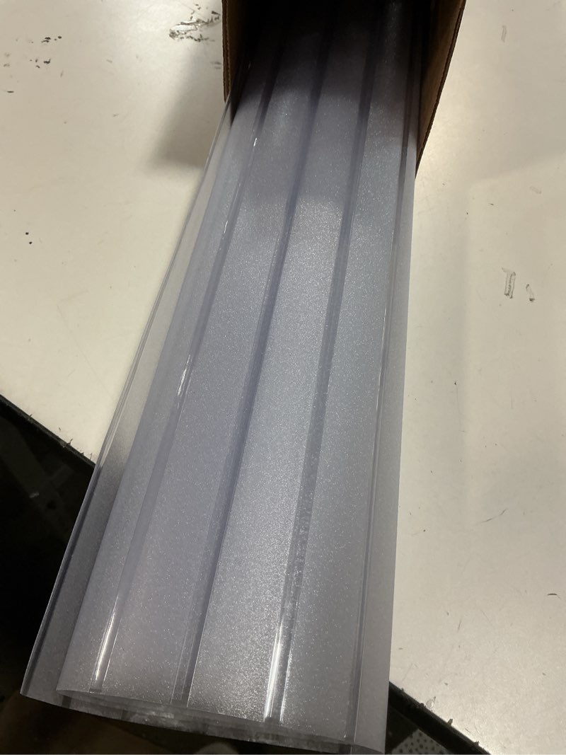 Condition photo showing Good Condition for viseeko window privacy film sun blocking frosted glass window film static cling window covering non adhesive glass sticker for home office bathroom kids study stripe patterns frosted stripe 45.2 x 118.1 inch