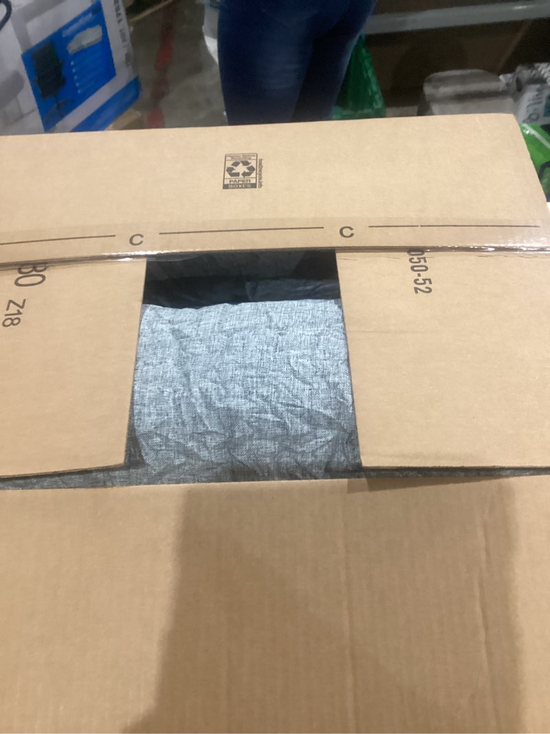 Condition photo showing Good Condition for Patio Dining Chair Cushion, Thick Tufted Rocking Chair Cushion for Outdoor, Breathable and Fade Resistant, 20 x 20 x 5 inch, Grey Set of 1 Grey