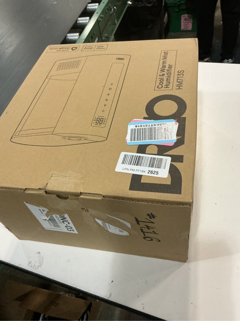 Condition photo showing Good Condition for DREO 6L Humidifiers for Bedroom, Smart Warm & Cool Mist for Large Room, 60Hr Quiet Runtime for Baby, Plant, Humidity Sensor, Indicator Light, 12H Timer, Google/Alexa, HM713S Silver