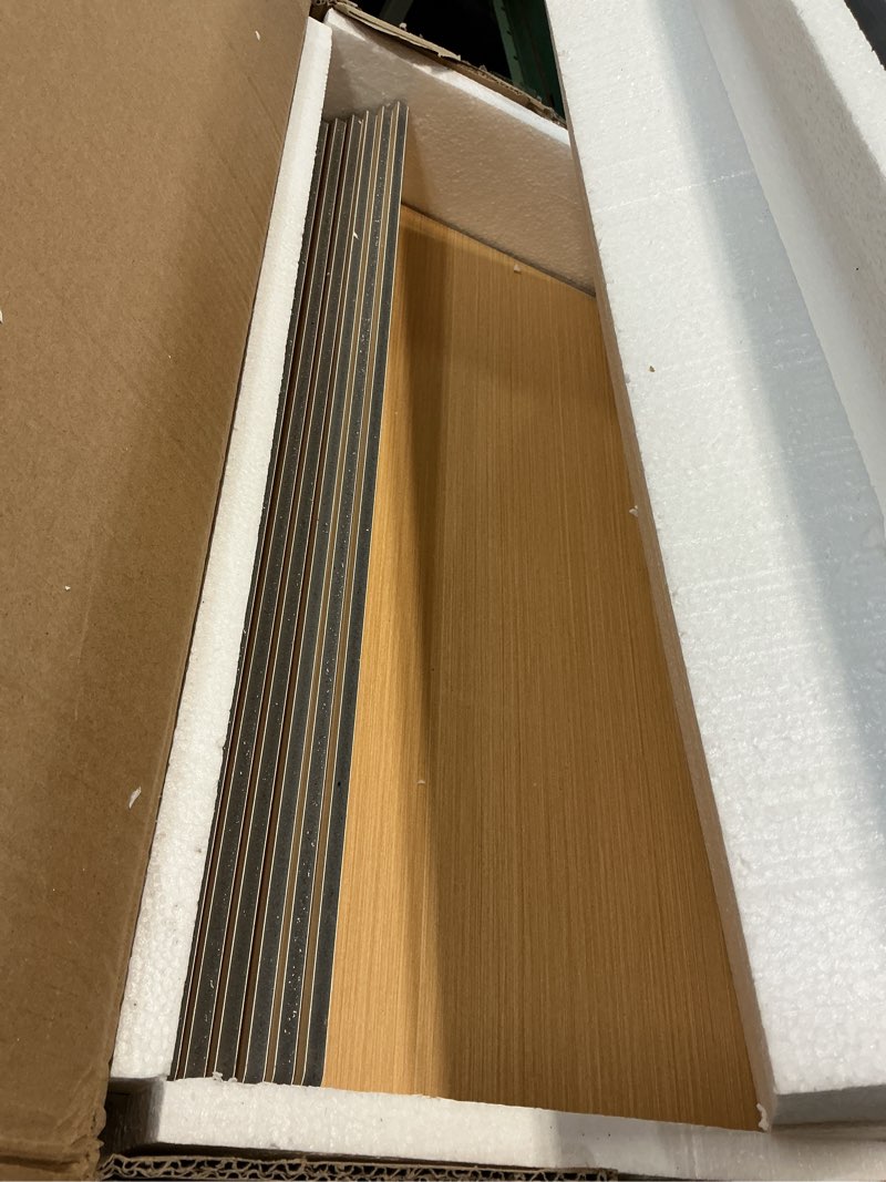 Condition photo showing Good Condition for Inchoco Wire Rack Covers for Shelves, 6 Pack 24 x 12in Wires Shelf Ccover for Pantry Waterproof PVC Wood-Look Shelves Cover for Cabinet Kitchen Bathroom Shelving Decoration 24 x 12 Inch