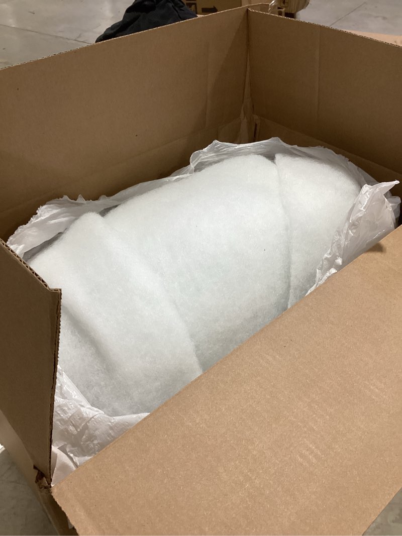 Condition photo showing As Is for ak trading co. 36 inch wide bonded dacron upholstery grade polyester batting - cushion support, quilting supplies, furniture upholstery, craft projects, durable polyester batting (10 yards) 10 yards 36 inch wide