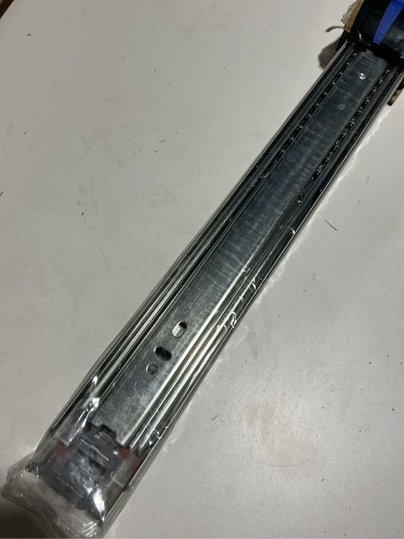 Condition photo showing Good Condition for shuhang 1 pair 100 lb load capacity heavy duty drawer slides 12 14 16 18 20 22 24 26 28 30 32 34 36 38 40 inch full extension ball bearing rails side mount cabinet glides rv tool box runners 30 inch load:150 lb (without lock) -w:51mm