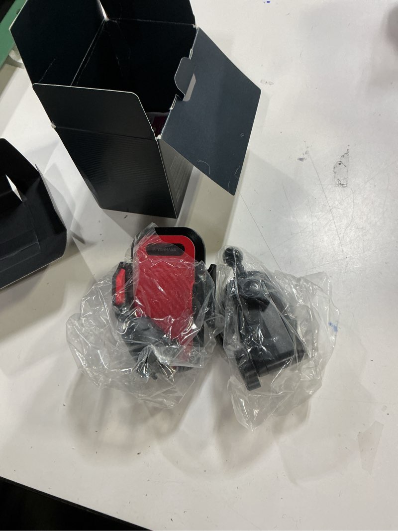 Condition photo showing Good Condition for vanmass [true military-grade] car phone holder [best suction & clip] cell phone mount for dashboard windshield vent truck cradle dash stand for iphone 15 pro max 14 13 12 android, red