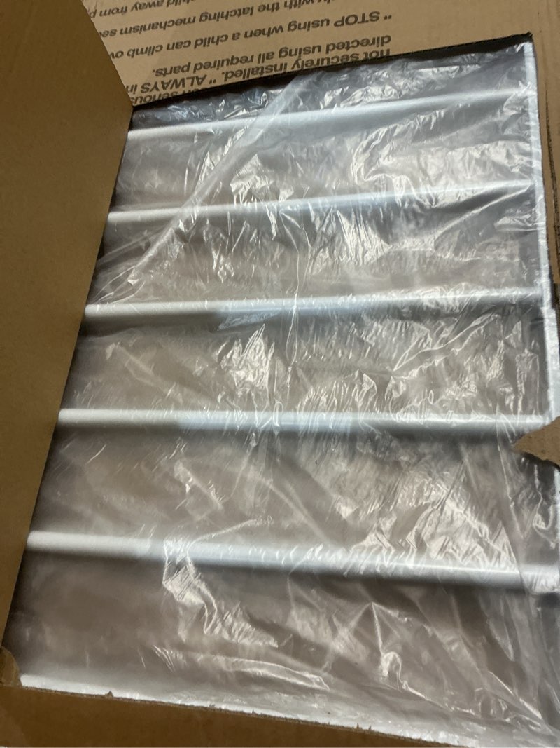 Condition photo showing Good Condition for fairy baby window guards for children kids, adjustable wide 36.3" - 61.4" child safety window guard prevents accidental falls, home security childproof interior bar guard for windows wide(2 panels) 2 piece (36.3"-61.4")