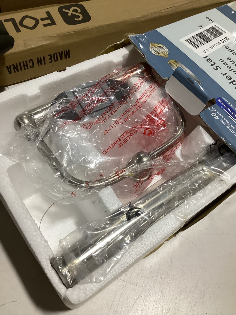Condition photo showing Good Condition for gatco 1436c pedestal toilet paper holder, chrome large, 22" h