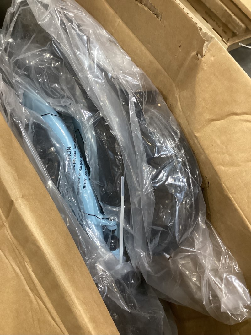 Condition photo showing New/Like New for 3 wheel walkers for seniors, lightweight rollator walkers foldable for elderly with cane hold and cup hold, height adjustable aluminum three wheel rolling walker mobility aid, blue