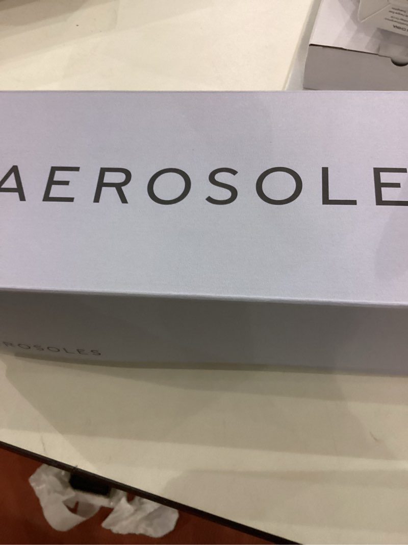 Condition photo showing Good Condition for AerosolesWomen's Damira Ballet Flat, Stone Textured Knit Fabric, 12W